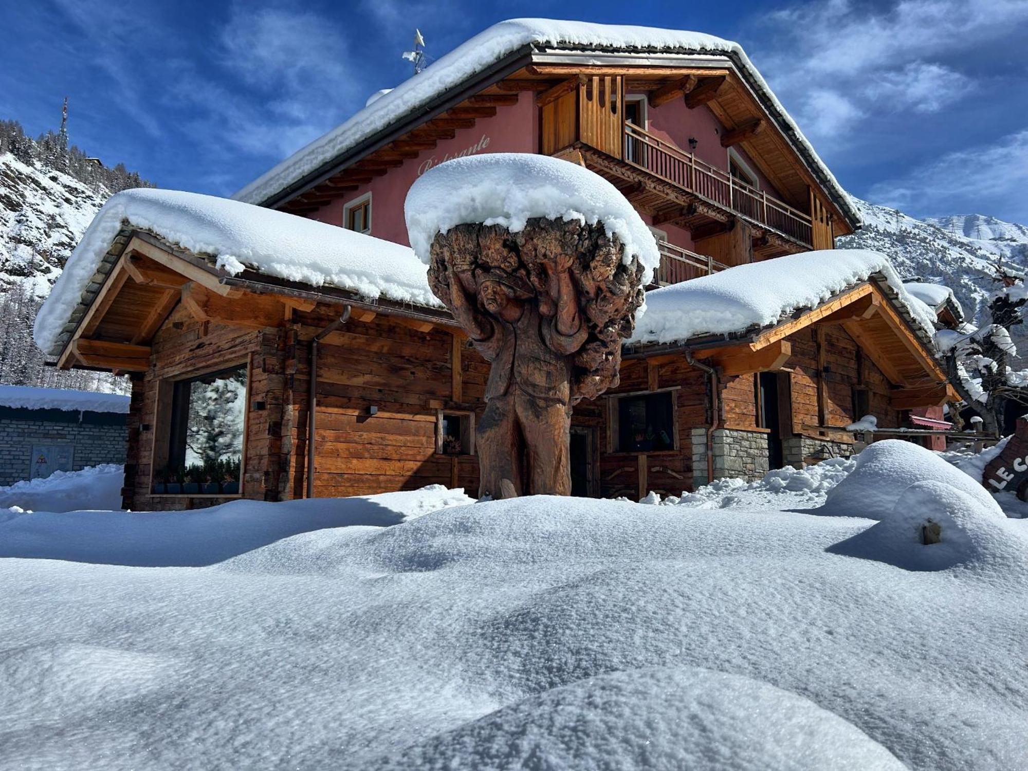 Hibou Chambres - Cogne Exterior foto